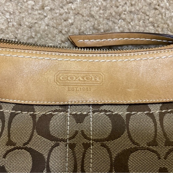 Coach Signature C Jacquard Medium Duffle Shoulder Bag - Picture 2 of 5